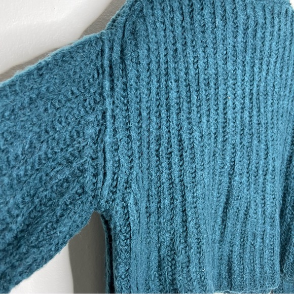 Free People Women's Fluffy Fox Sweater Sz XS Oversized wool alpaca - Picture 8 of 10